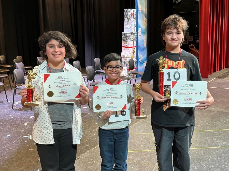 District Spelling Bee Winners